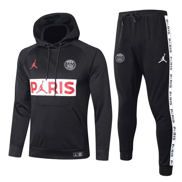 Chandal Con Capucha Paris Saint Germain 2022 Negro Blanco